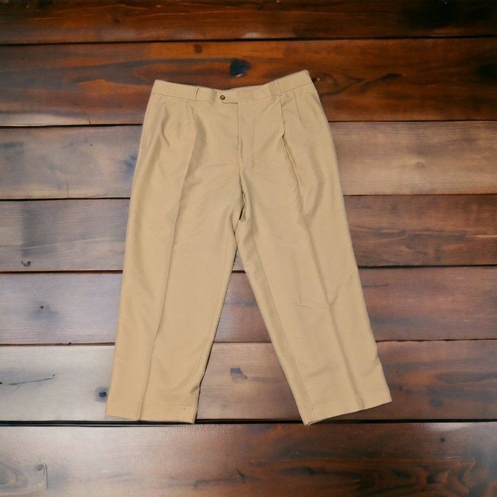 Ballin Relex Men’s Biege/Cream Khaki Dress Pants Size 40